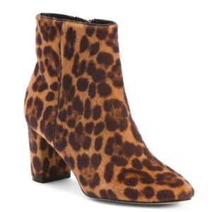 Sold 🚨🚨🚨Cheetah Animal Print Booties| Nine West
